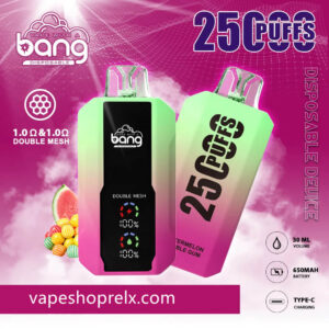 Bang-25000puffs-2-300x300 Bang Large screen 25000口超大容量一次性可充電電子煙/最新爆款