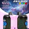 Bang-Starry-25000-Puffs Bang Starry 25000 Puffs拋棄式電子煙 星空風味霧化棒 全新3D曲面屏幕 歐美爆款