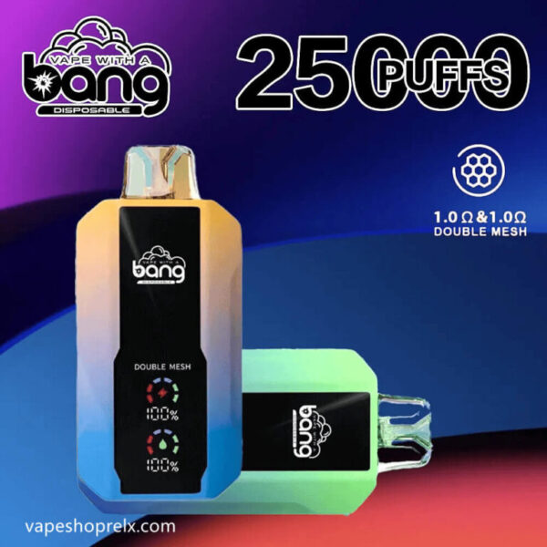 bang-25000puffs-3-768x768 Bang Large screen 25000口超大容量一次性可充電電子煙/最新爆款