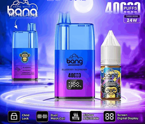 電子煙最新Bang Refillable 40000註油主機 新款電子煙主機 小煙主機 可重復註油 原機配帶煙油 時尚外觀